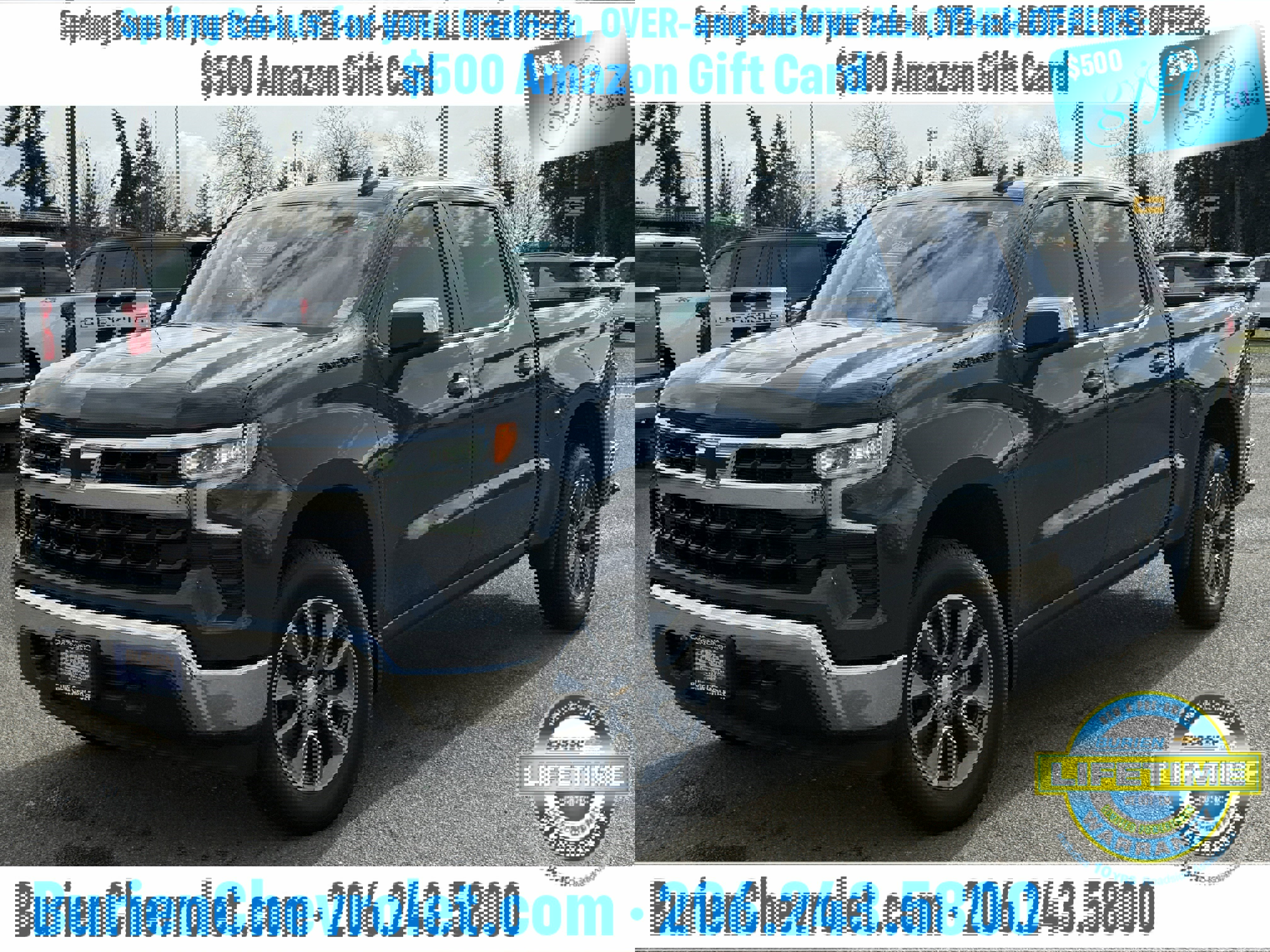 New 2026 Chevrolet Silverado 1500 LT w/ All Star Edition Plus