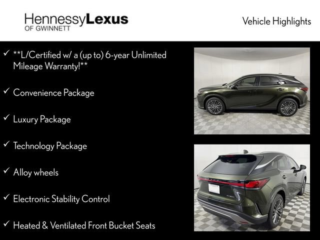 Used 2025 Lexus RX 350 FWD image 12