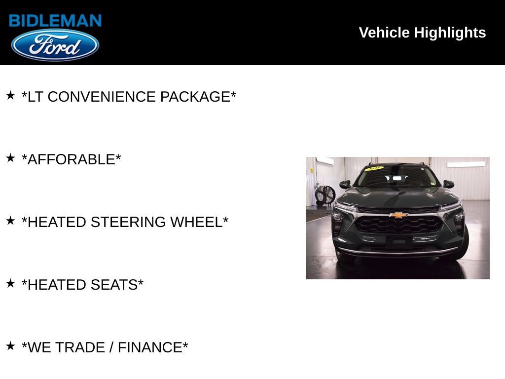 Used 2025 Chevrolet Trax LT w/ Driver Confidence Package FWD image 10