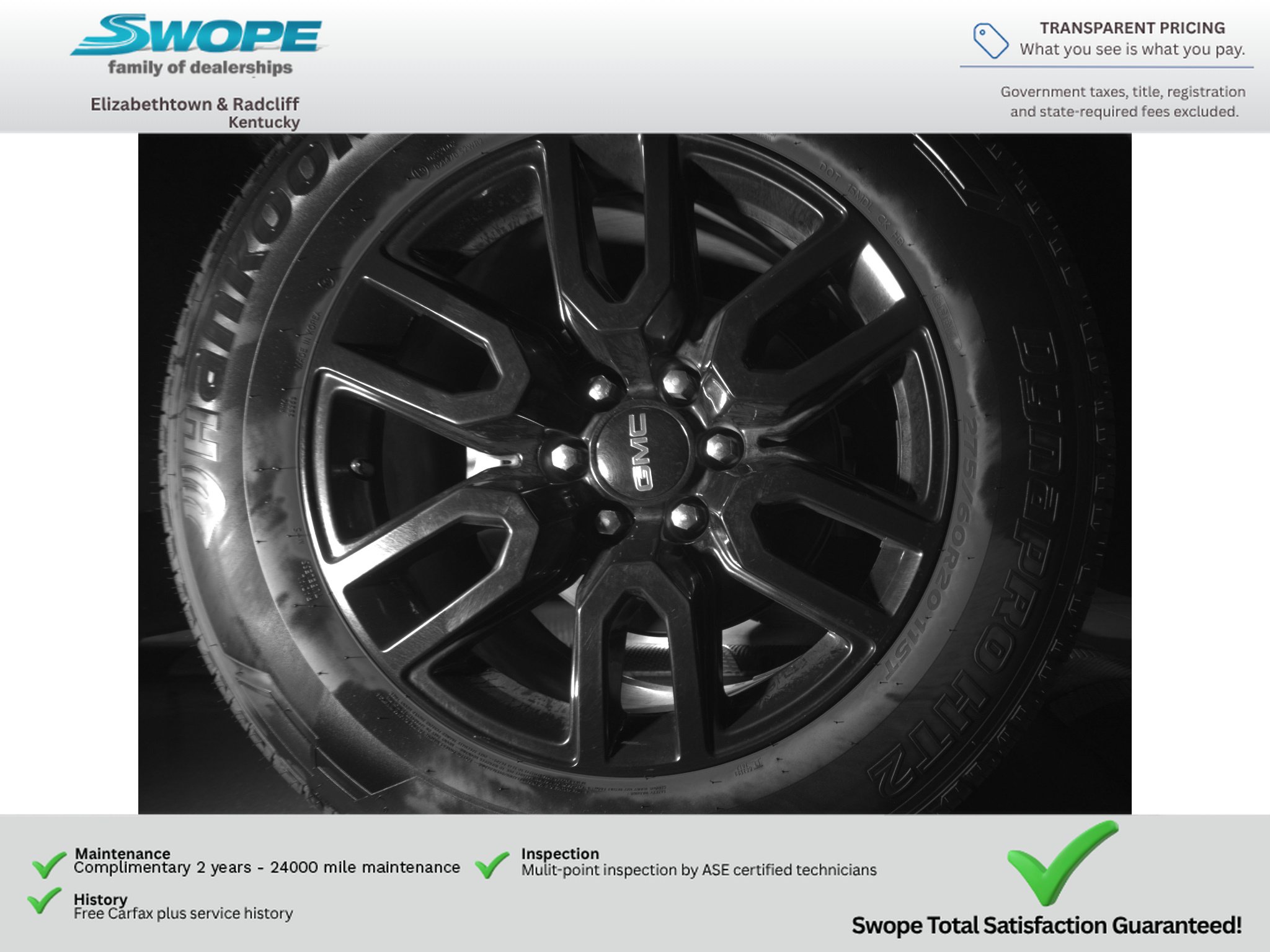 Used 2021 GMC Sierra 1500 Elevation w/ Preferred Package RWD image 12