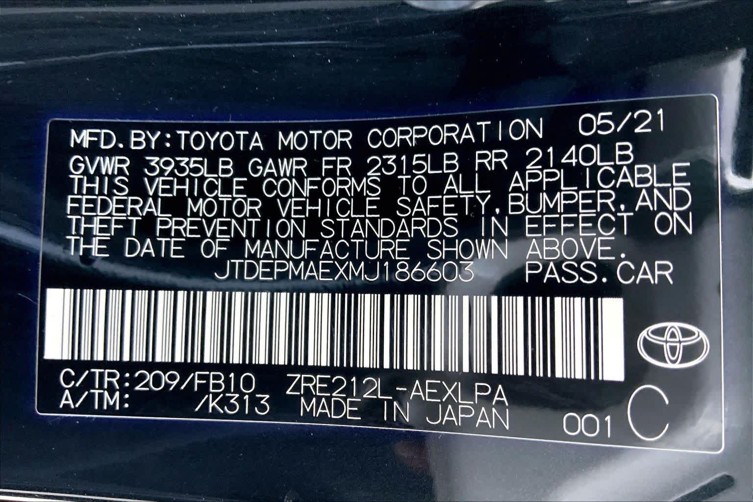 Used 2021 Toyota Corolla LE FWD image 34