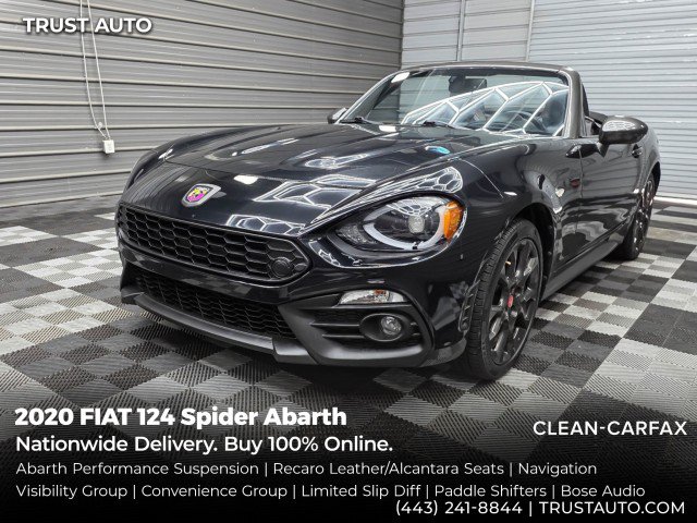 Used 2020 FIAT 124 Spider Abarth w/ Convenience Group RWD image 1