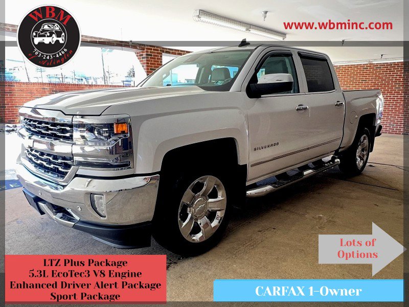 Used 2018 Chevrolet Silverado 1500 LTZ w/ Sport Package