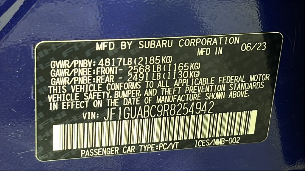 Used 2024 Subaru Impreza 2.0i AWD/4WD image 48