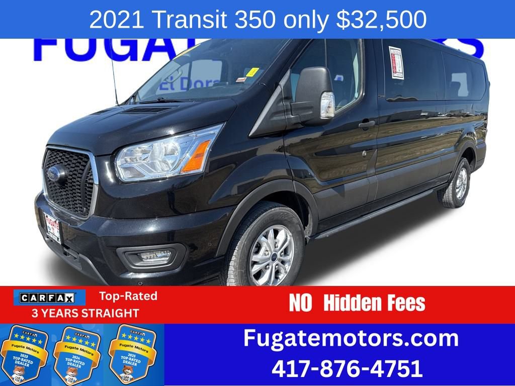 Used 2021 Ford Transit 350 XLT RWD image 1