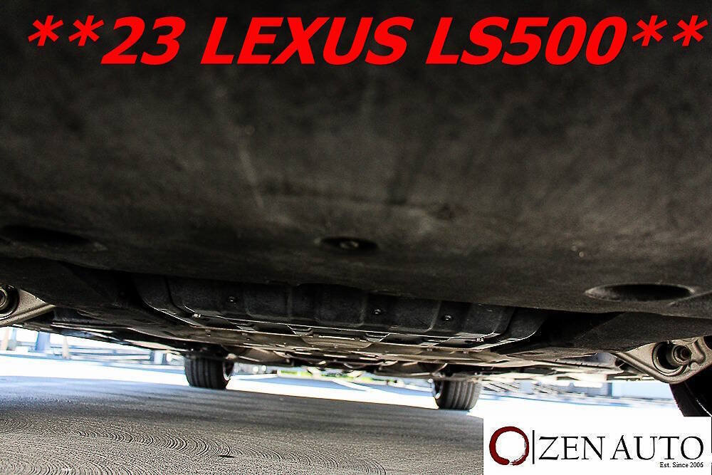 Used 2023 Lexus LS 500 w/ Accessory Package (Z1) RWD image 58