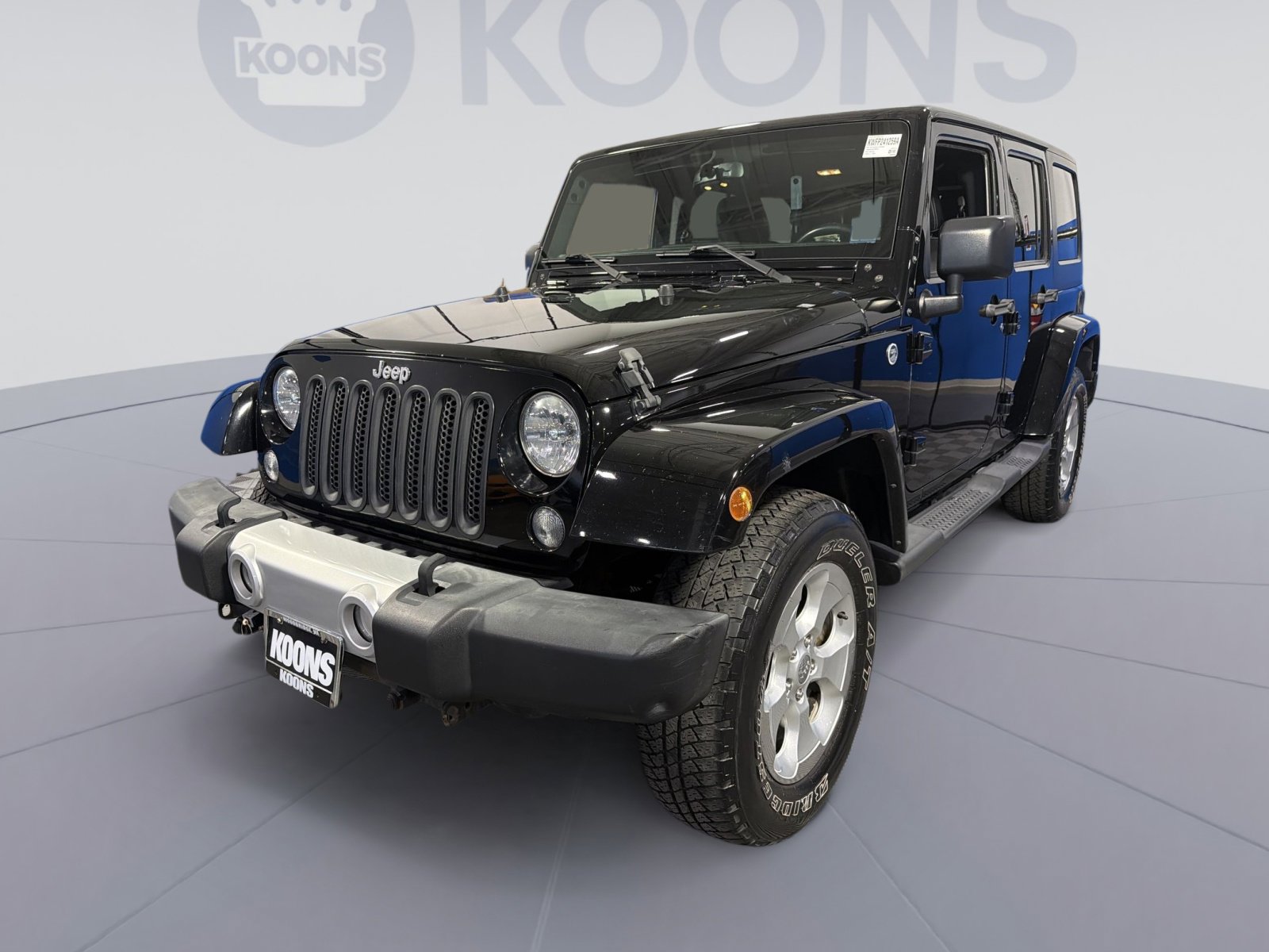 Used 2015 Jeep Wrangler Unlimited Sahara w/ Connectivity Group AWD/4WD image 1