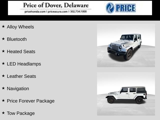 Used 2017 Jeep Wrangler Unlimited Sahara AWD/4WD image 2
