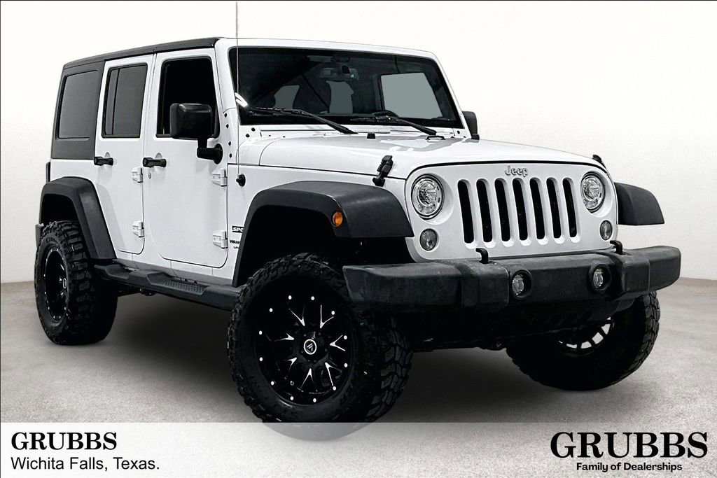 Used 2018 Jeep Wrangler Unlimited Sport S AWD/4WD image 1