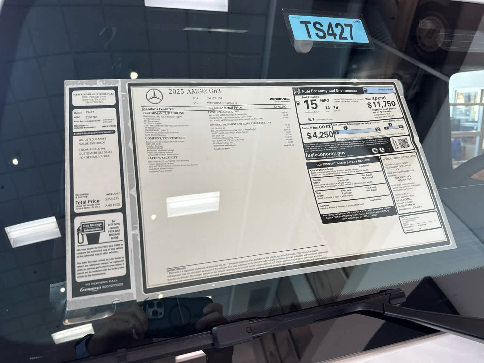 New 2025 Mercedes-Benz G 63 AMG 4MATIC image 10