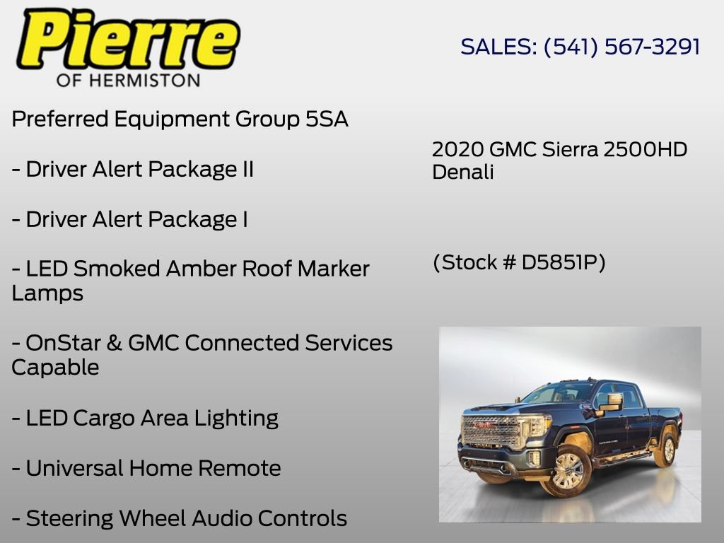 Used 2020 GMC Sierra 2500 Denali w/ Denali Ultimate Package AWD/4WD image 30
