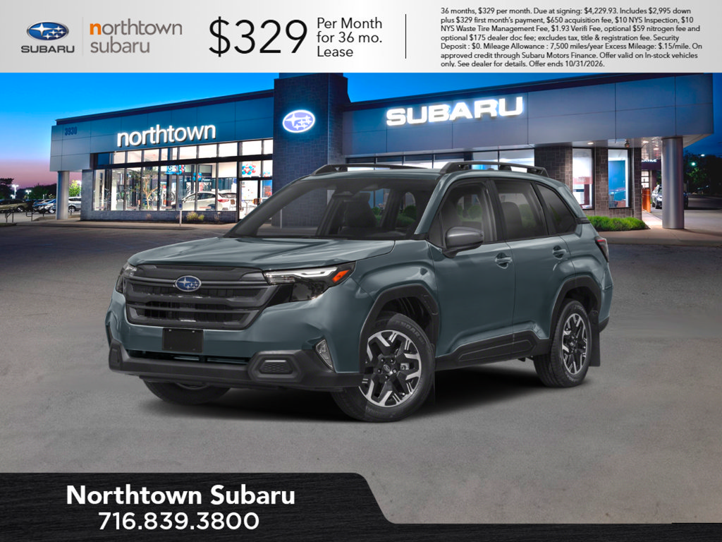 New 2026 Subaru Forester Premium