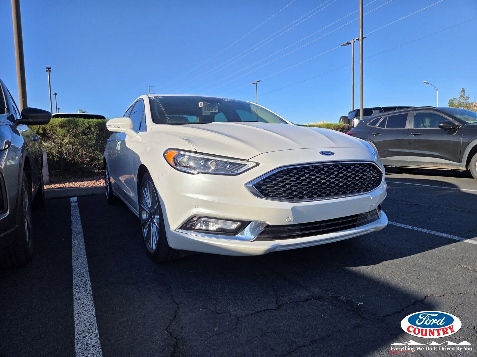 Certified 2017 Ford Fusion Platinum FWD image 1