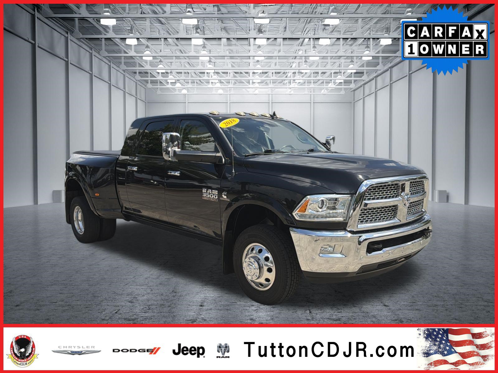 Used 2018 RAM 3500 Laramie w/ Convenience Group AWD/4WD image 1