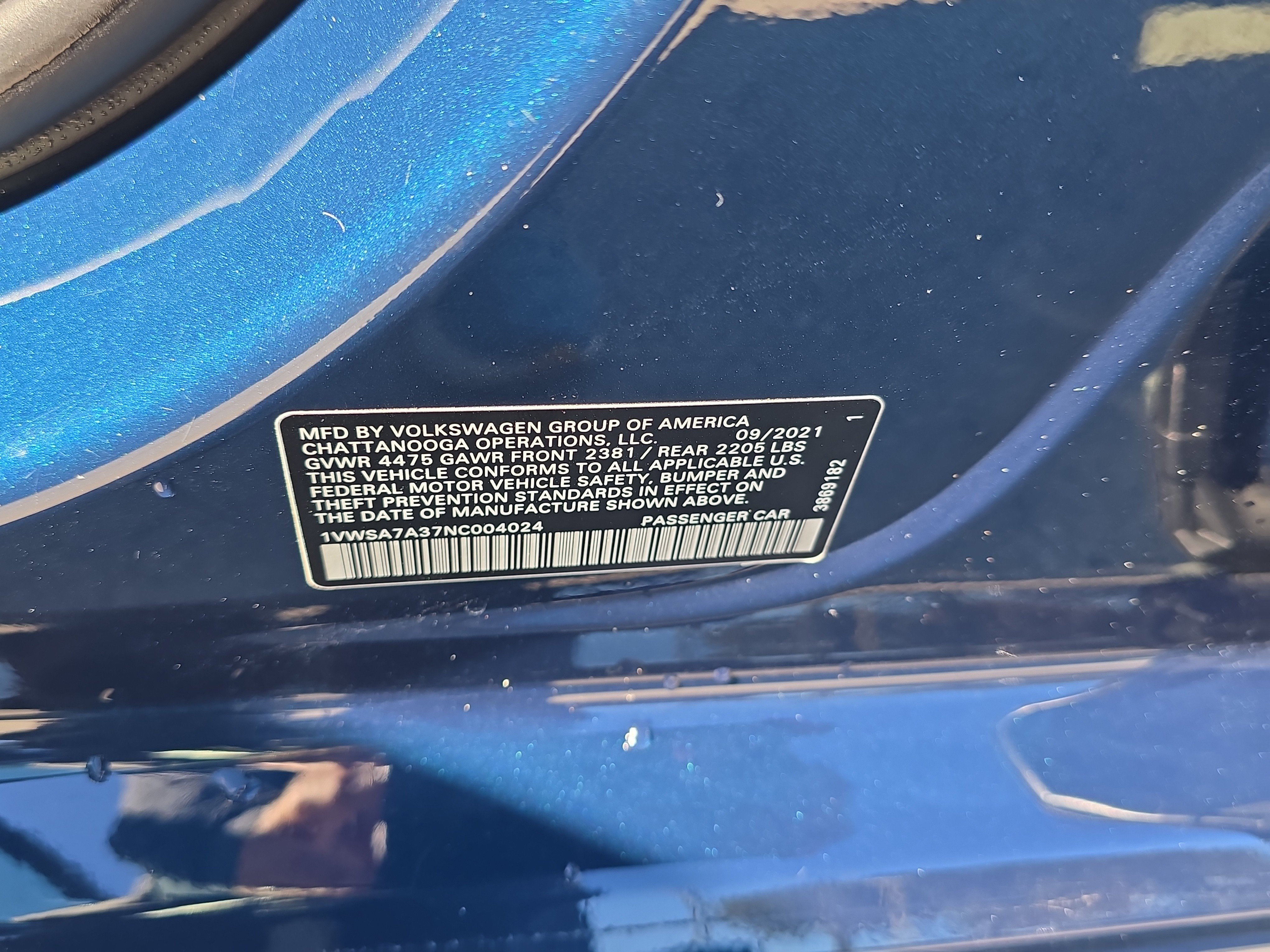 Used 2022 Volkswagen Passat 2.0T SE image 33