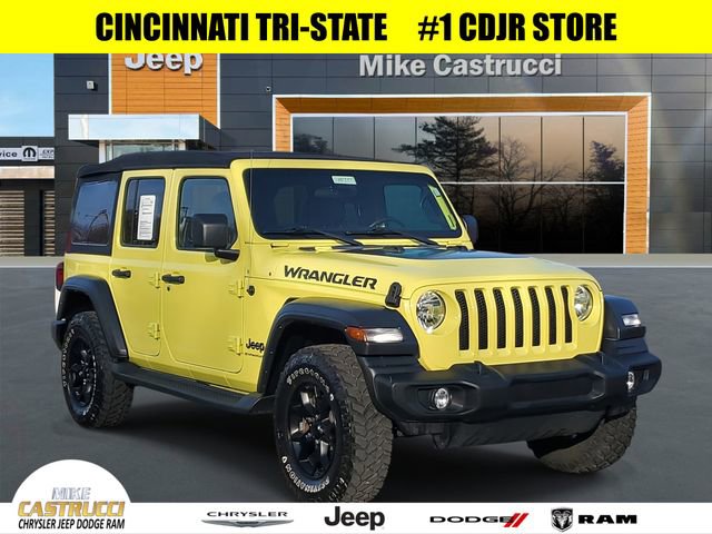 Certified 2023 Jeep Wrangler Sport