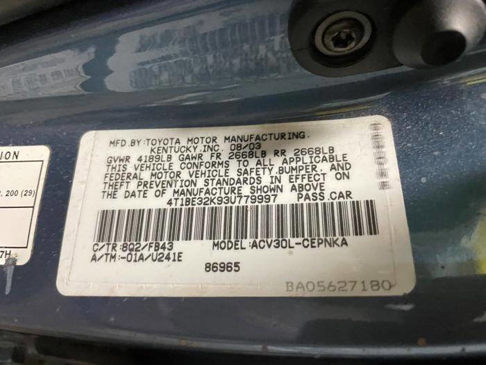 Used 2003 Toyota Camry LE image 41