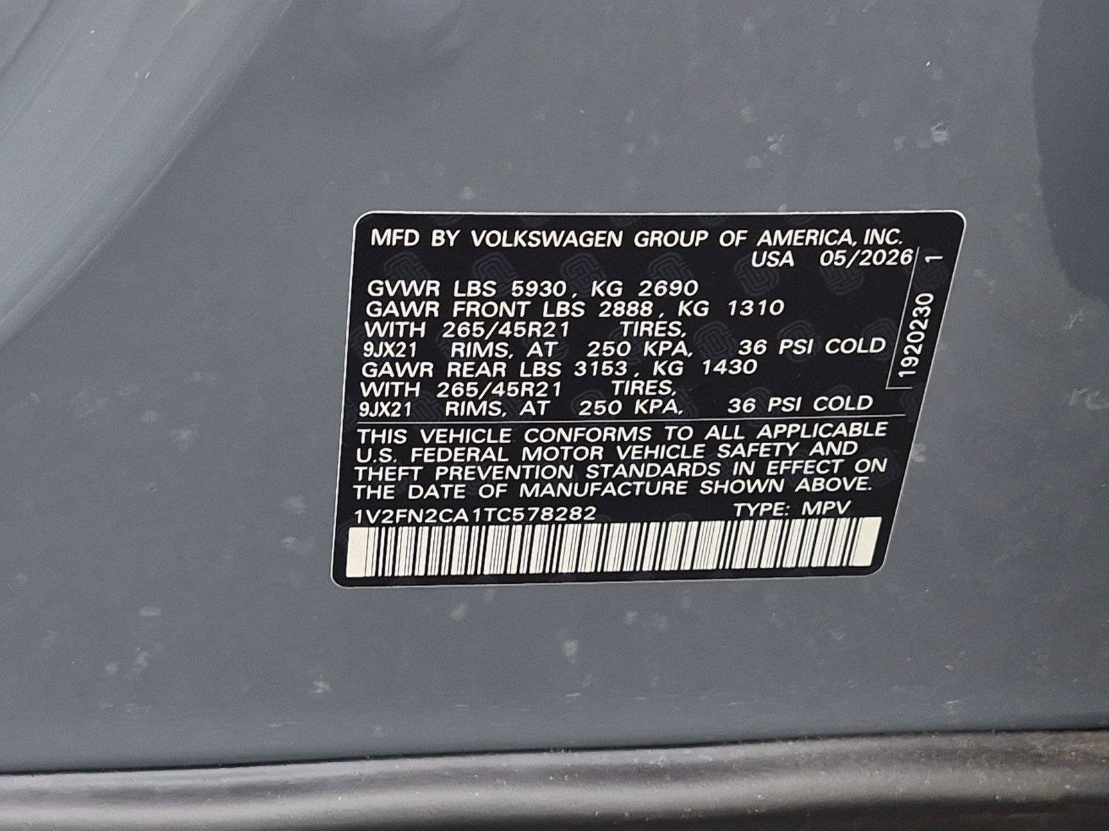 New 2026 Volkswagen Atlas SEL Premium R-Line AWD/4WD image 10