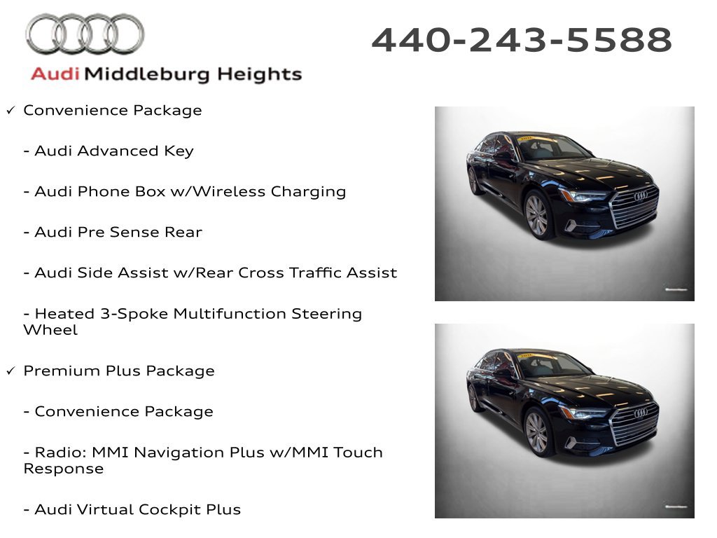 Used 2020 Audi A6 2.0T Premium Plus w/ Premium Plus Package AWD/4WD image 6