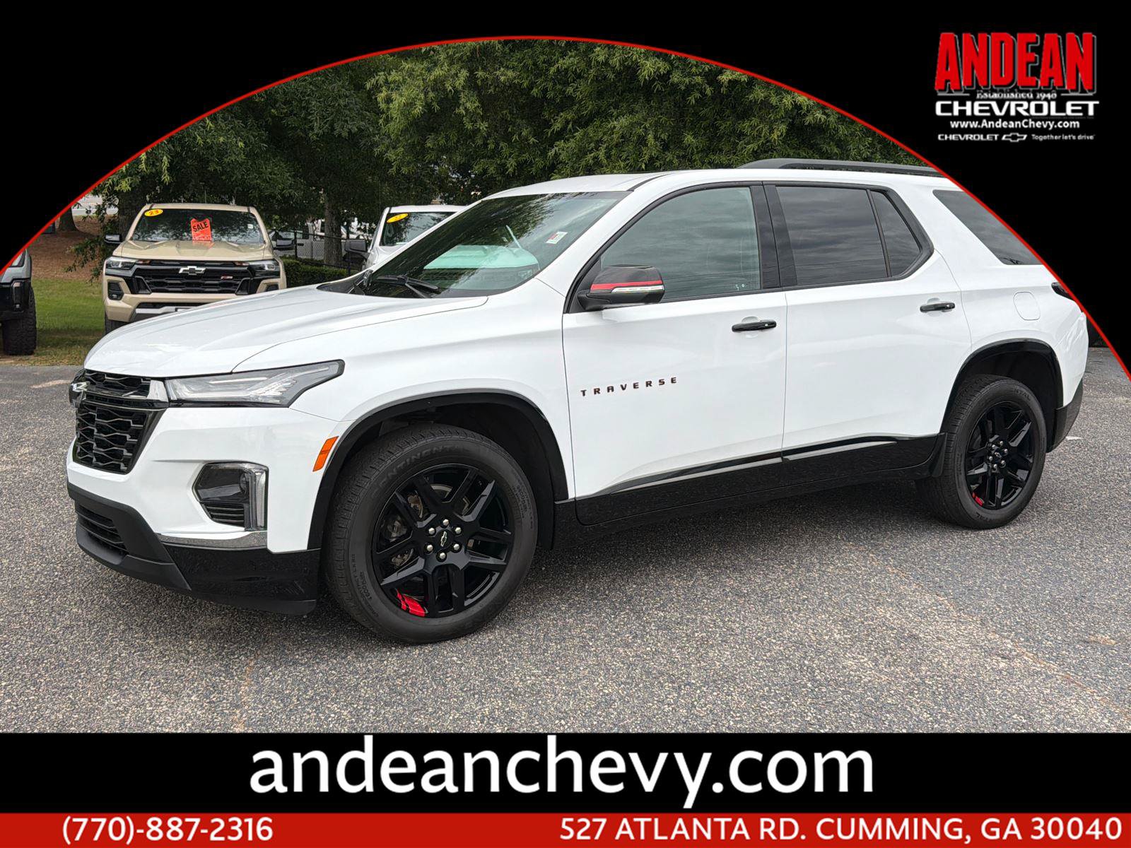 Used 2023 Chevrolet Traverse Premier w/ Redline Edition AWD/4WD image 1