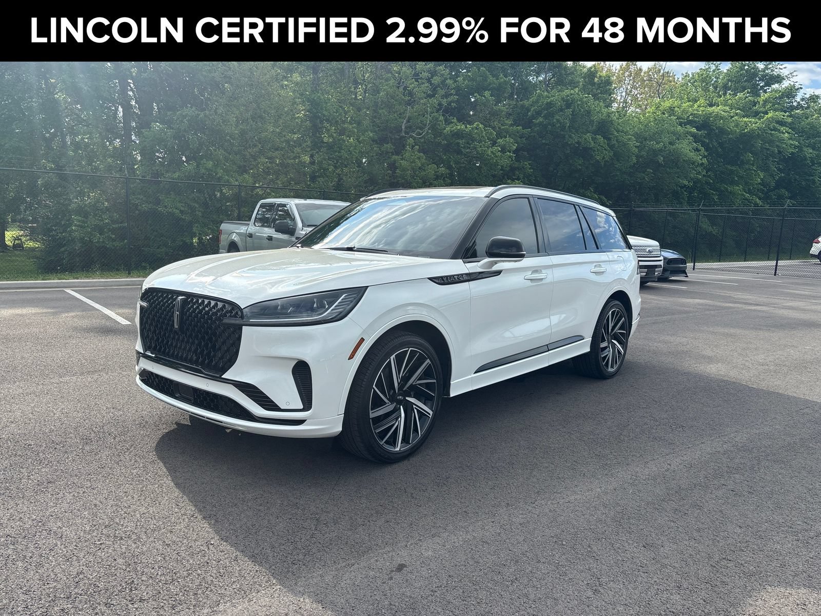 Certified 2025 Lincoln Aviator Black Label w/ Jet Appearance Package