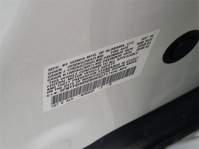 Used 2016 Honda Pilot Elite image 29