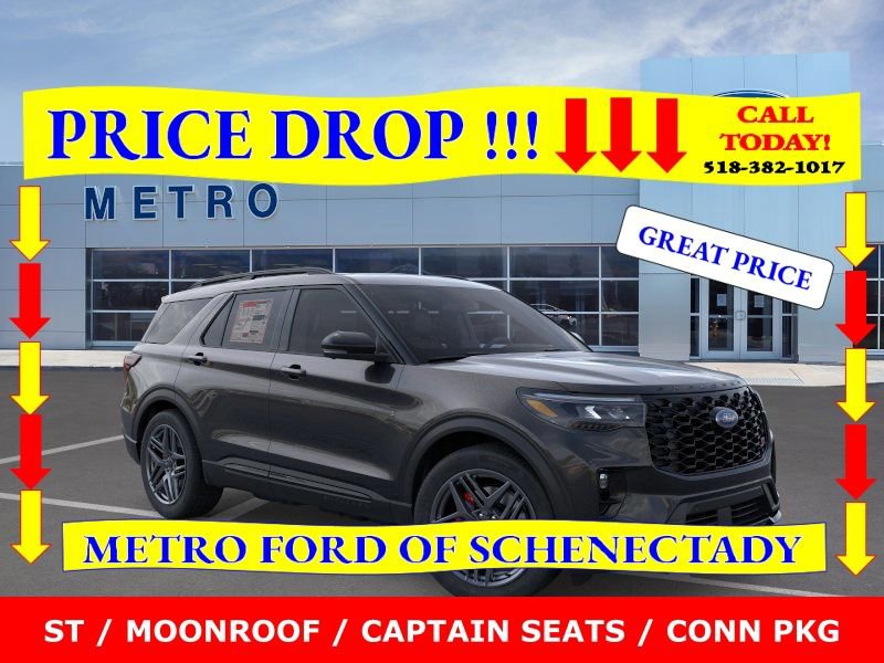 New 2026 Ford Explorer ST w/ Sun And Sound Package