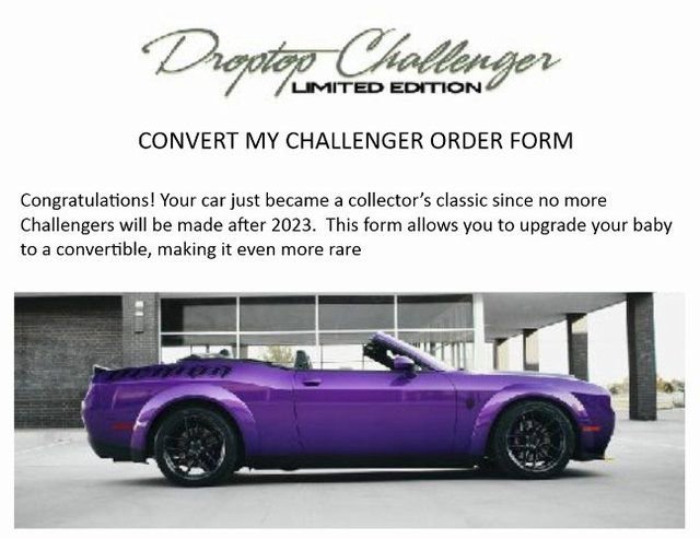 New 2023 Dodge Challenger R/T Scat Pack RWD image 2