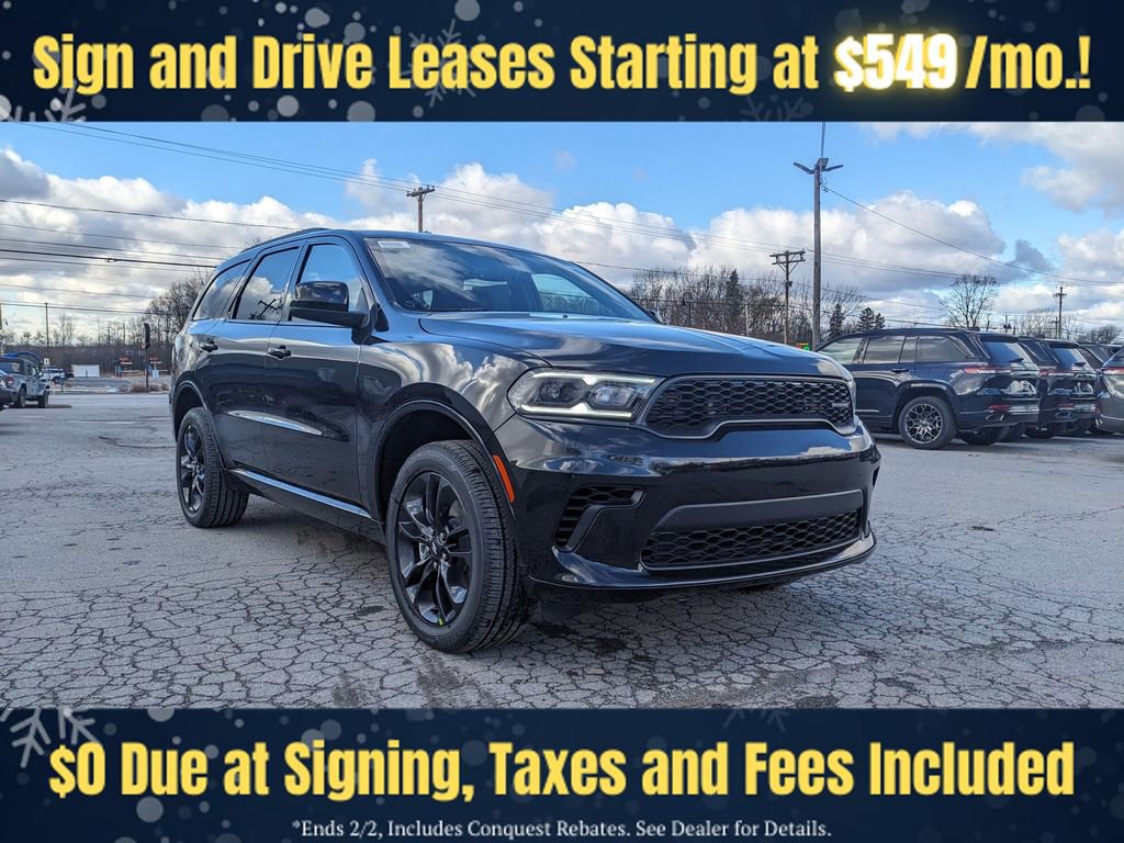 New 2026 Dodge Durango GT w/ Blacktop Package