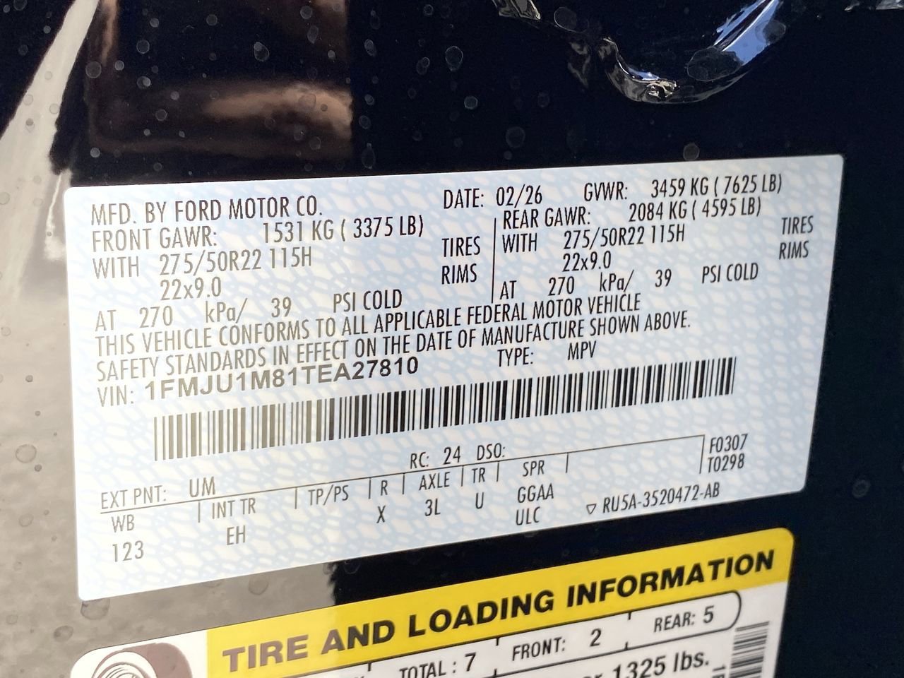 New 2026 Ford Expedition Platinum w/ Stealth Appearance Package image 36