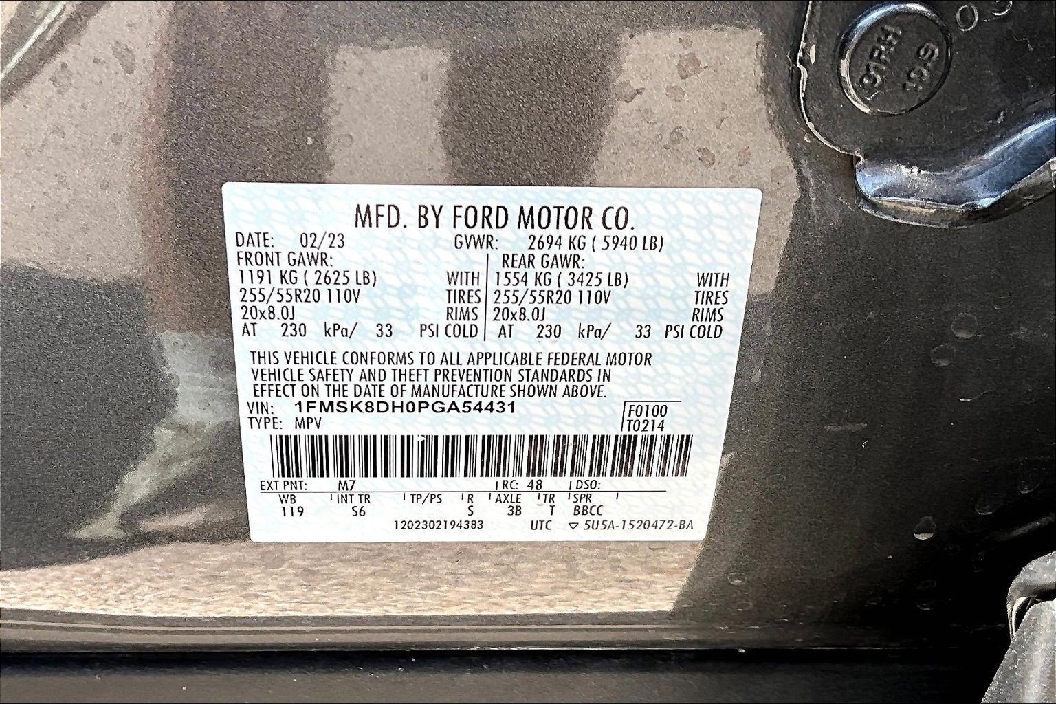 Used 2023 Ford Explorer XLT w/ Equipment Group 202A AWD/4WD image 37