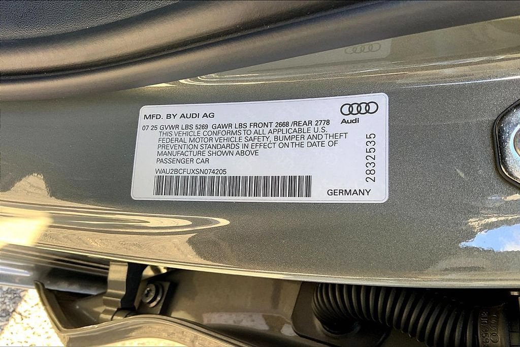 Used 2025 Audi A5 2.0T Premium Plus w/ Premium Plus AWD/4WD image 19
