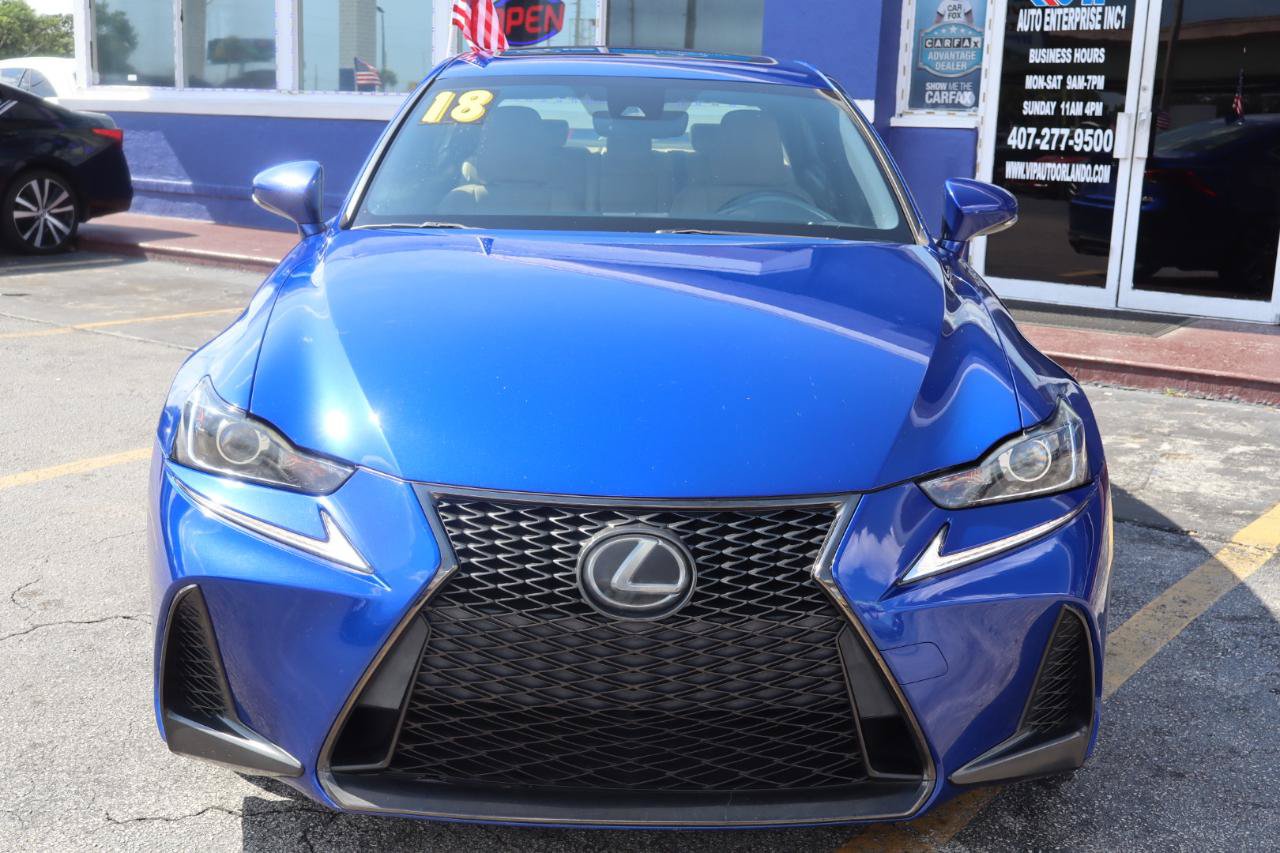 Used 2018 Lexus IS 300 F Sport w/ F Sport Package RWD image 10