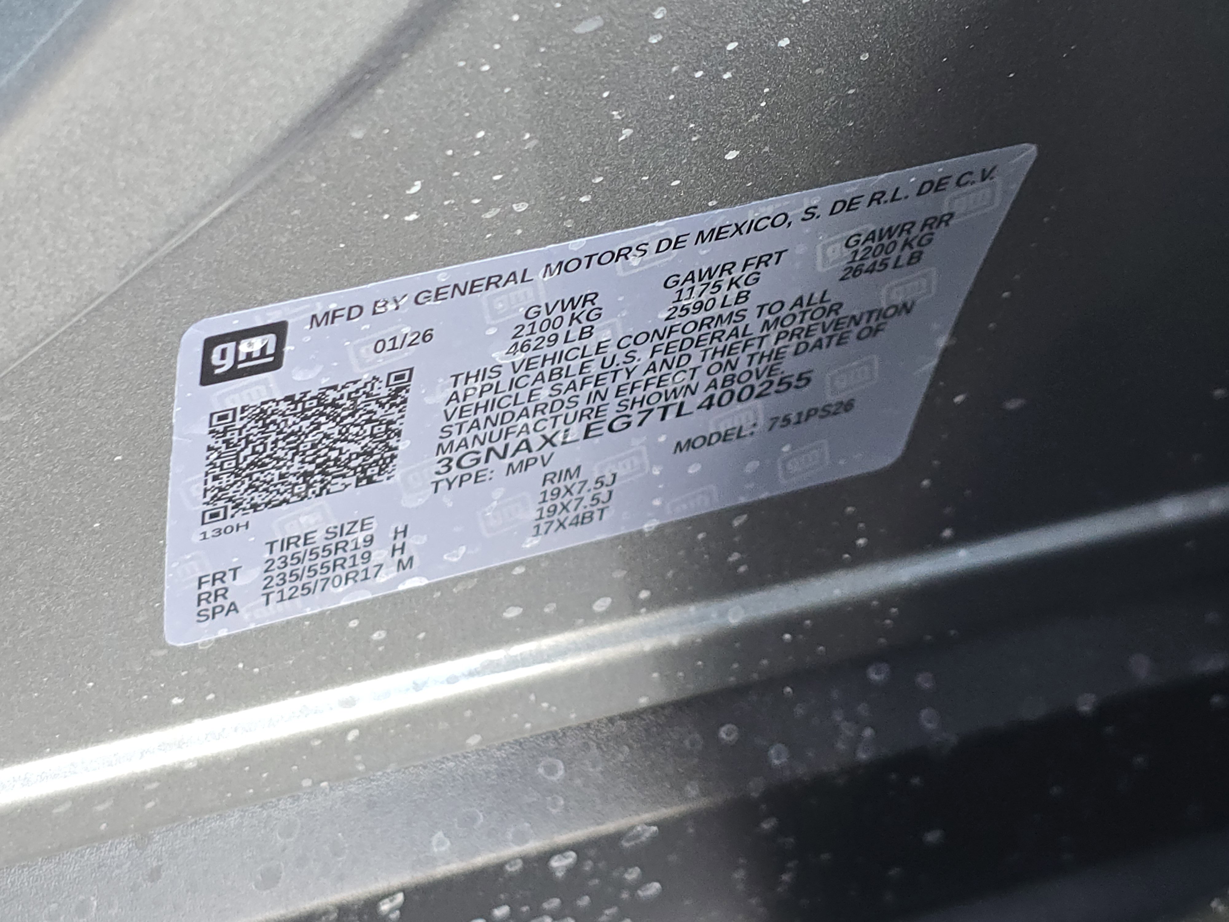 New 2026 Chevrolet Equinox RS w/ Safety and Technology Package image 29