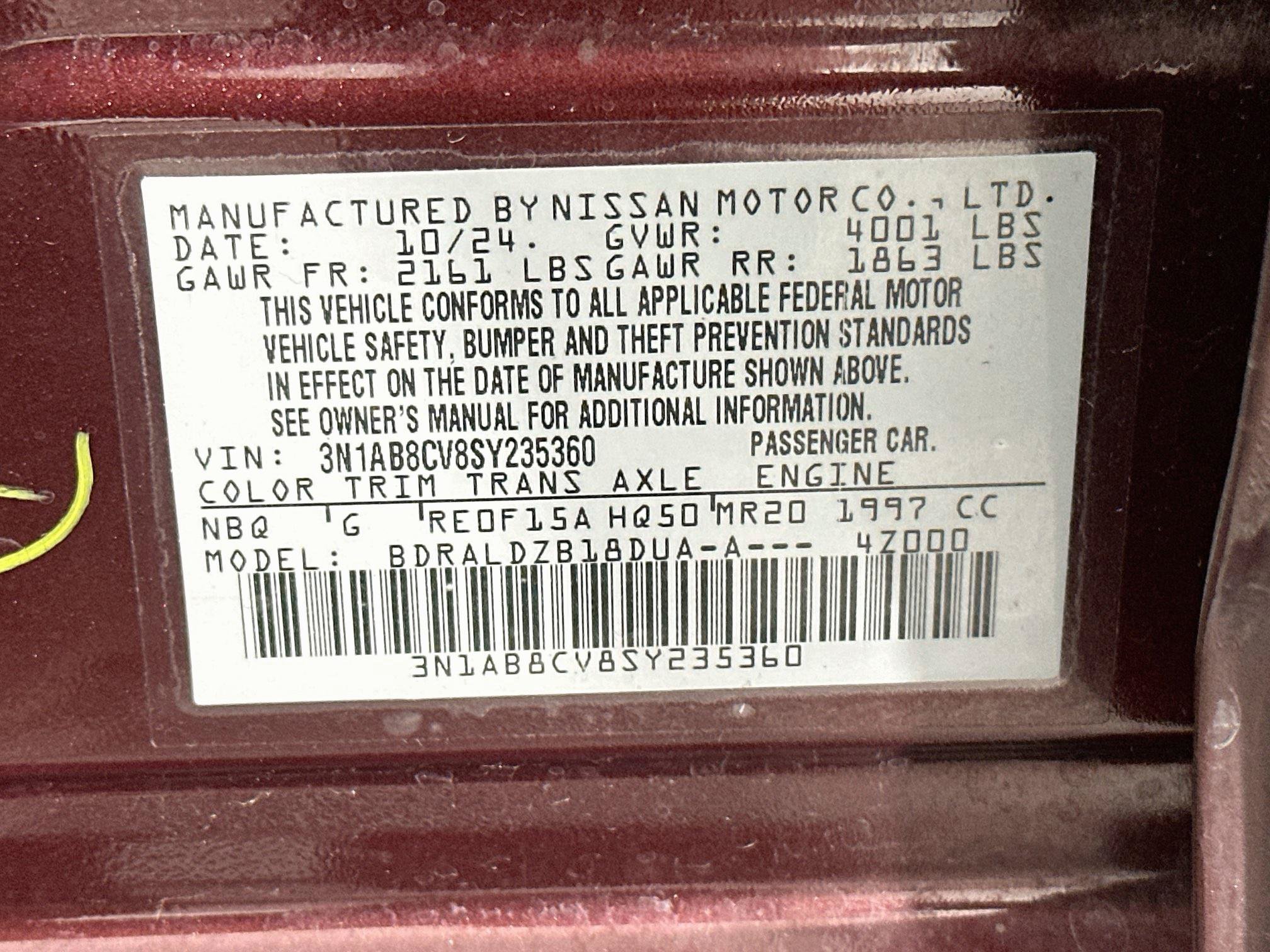 Used 2025 Nissan Sentra SV FWD image 12