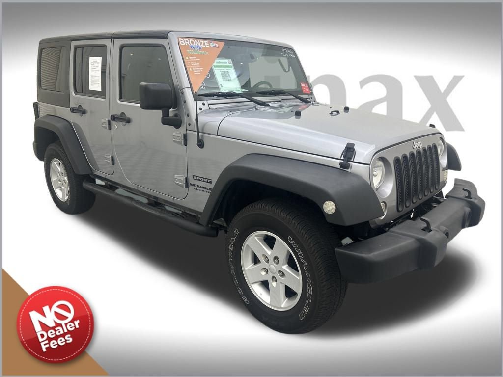 Used 2015 Jeep Wrangler Unlimited Sport w/ Quick Order Package 24S