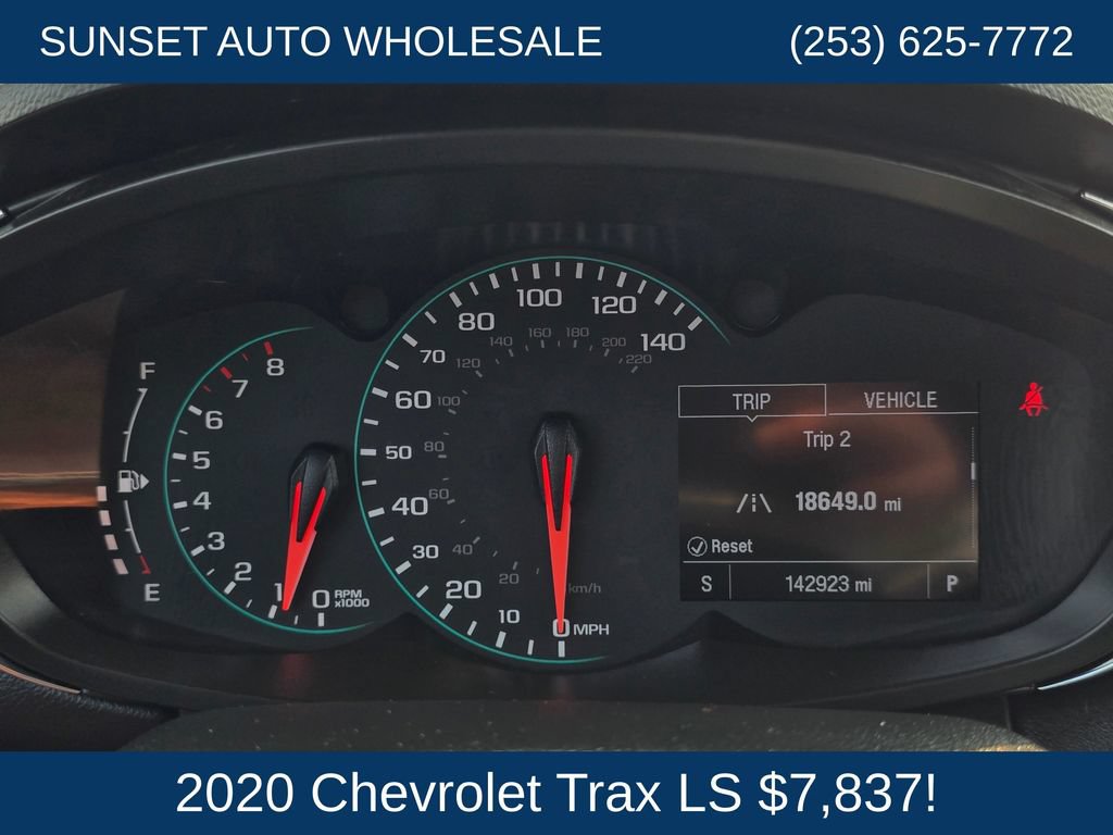 Used 2020 Chevrolet Trax LS w/ Tint and Cruise Package FWD image 26