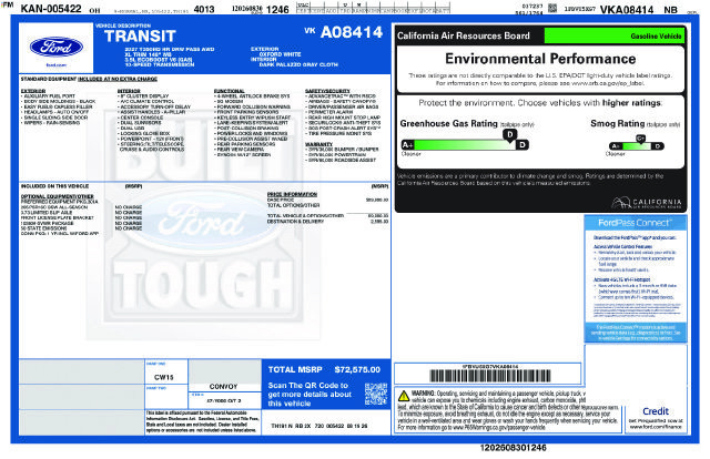New 2027 Ford Transit 350 XL AWD/4WD image 22