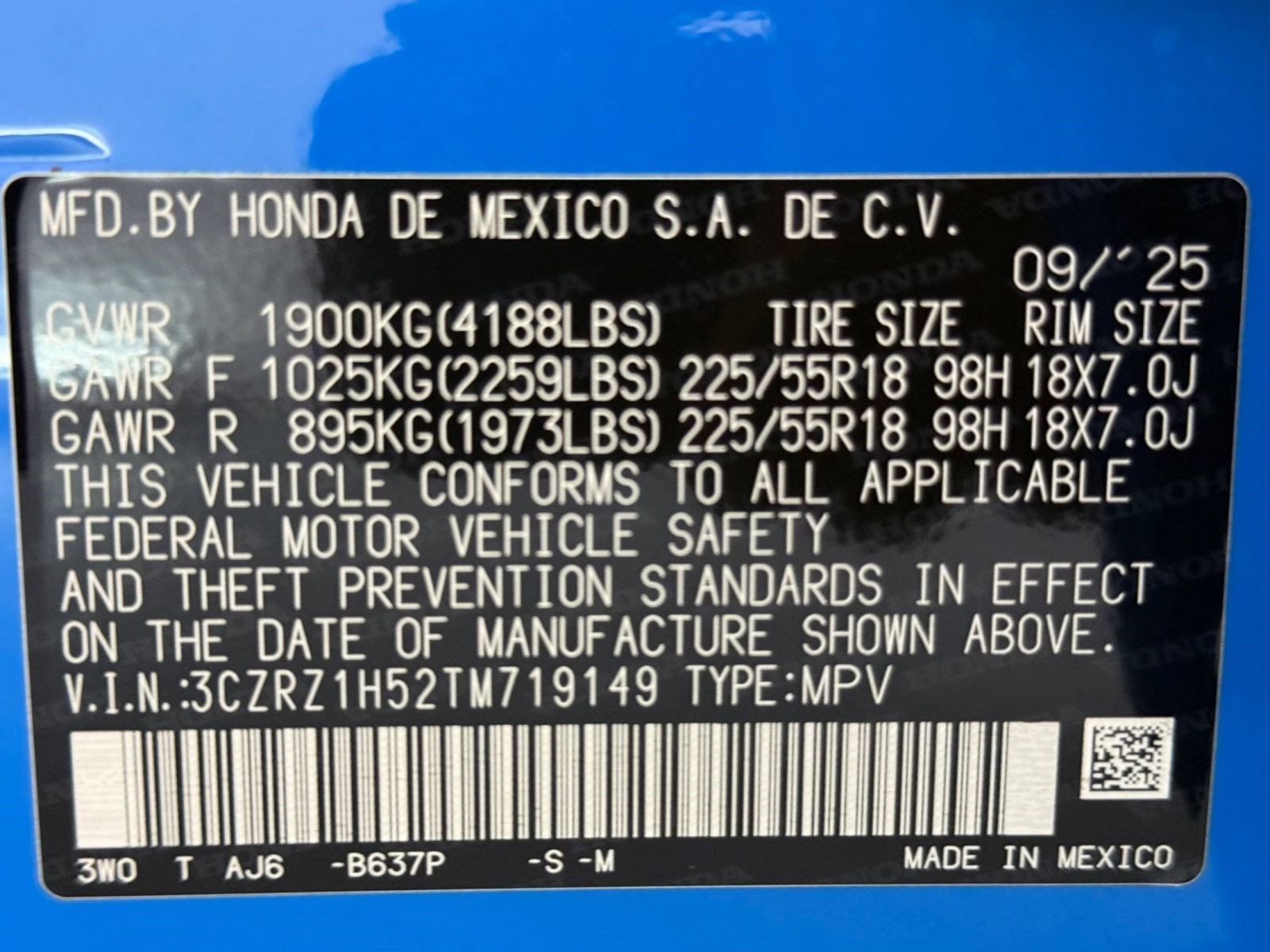 Used 2026 Honda HR-V Sport image 23