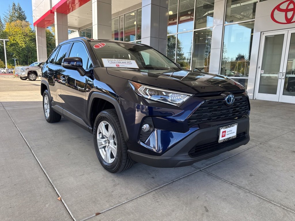 Certified 2021 Toyota RAV4 XLE image 1