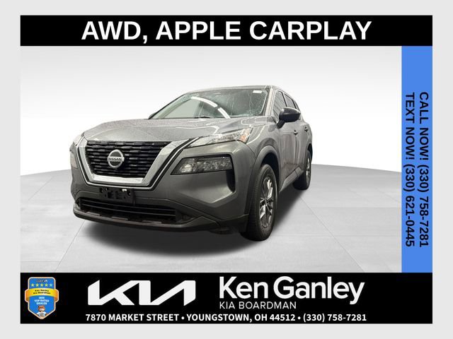 Used 2021 Nissan Rogue S AWD/4WD image 1