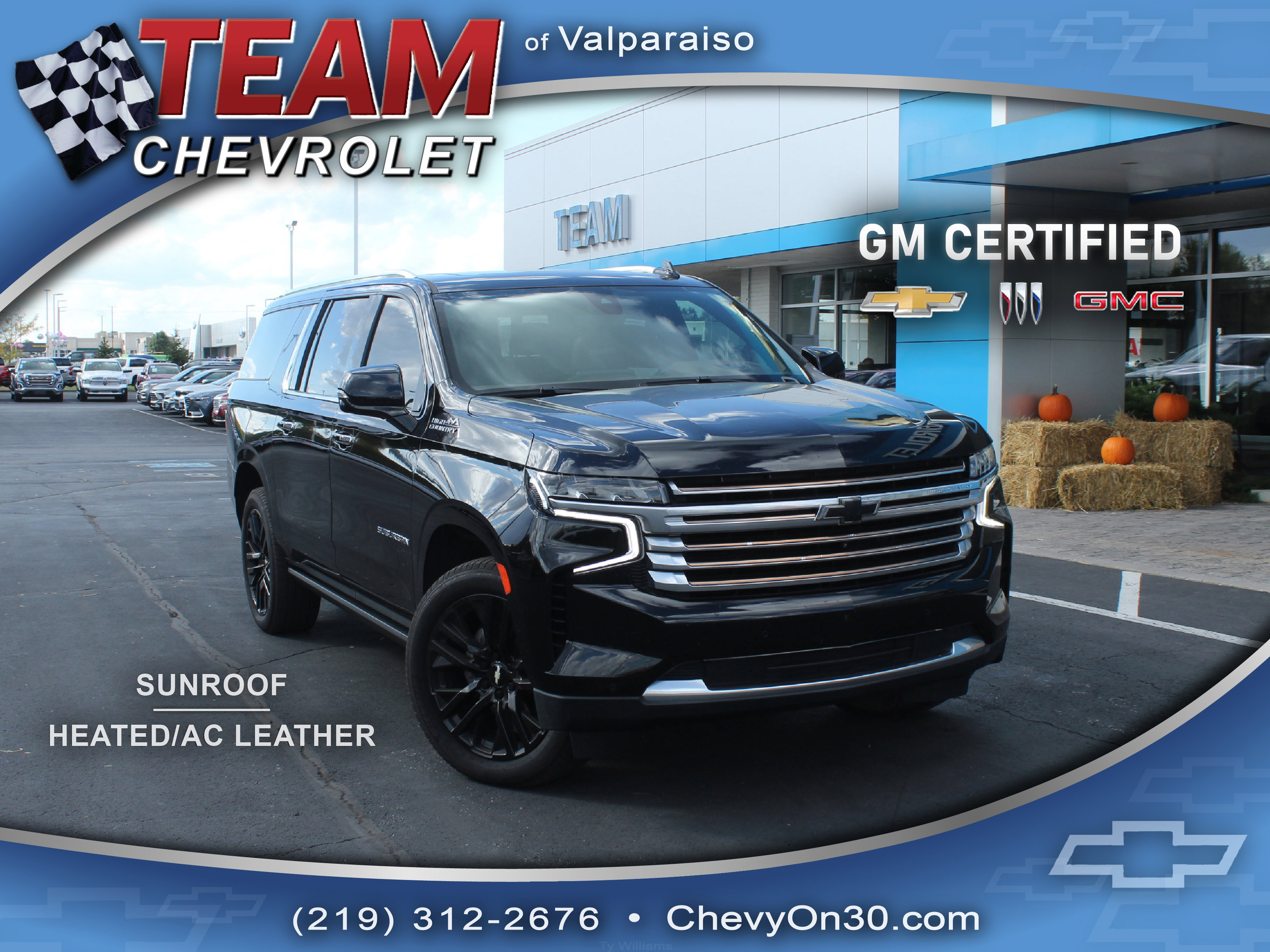 Certified 2021 Chevrolet Suburban High Country w/ Premium Package