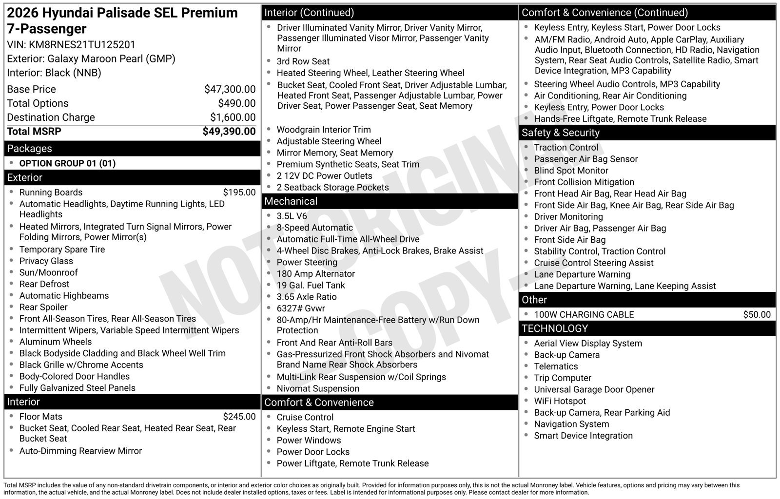 New 2026 Hyundai Palisade SEL AWD/4WD image 22