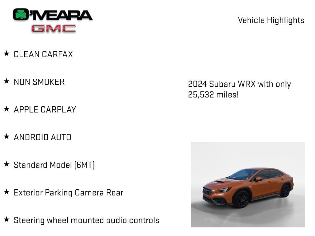 Used 2024 Subaru WRX Premium AWD/4WD image 7