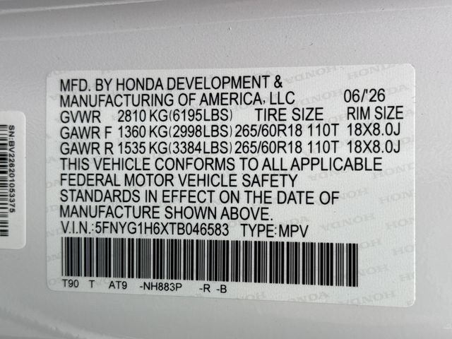 New 2026 Honda Pilot TrailSport image 20