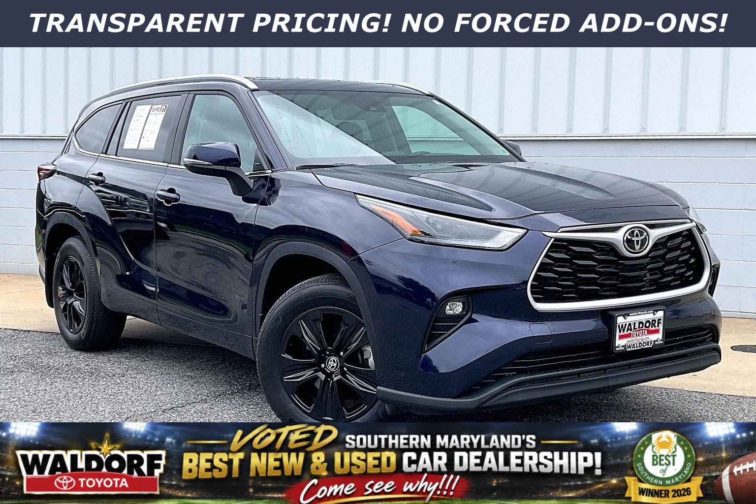 Used 2026 Toyota Highlander XLE