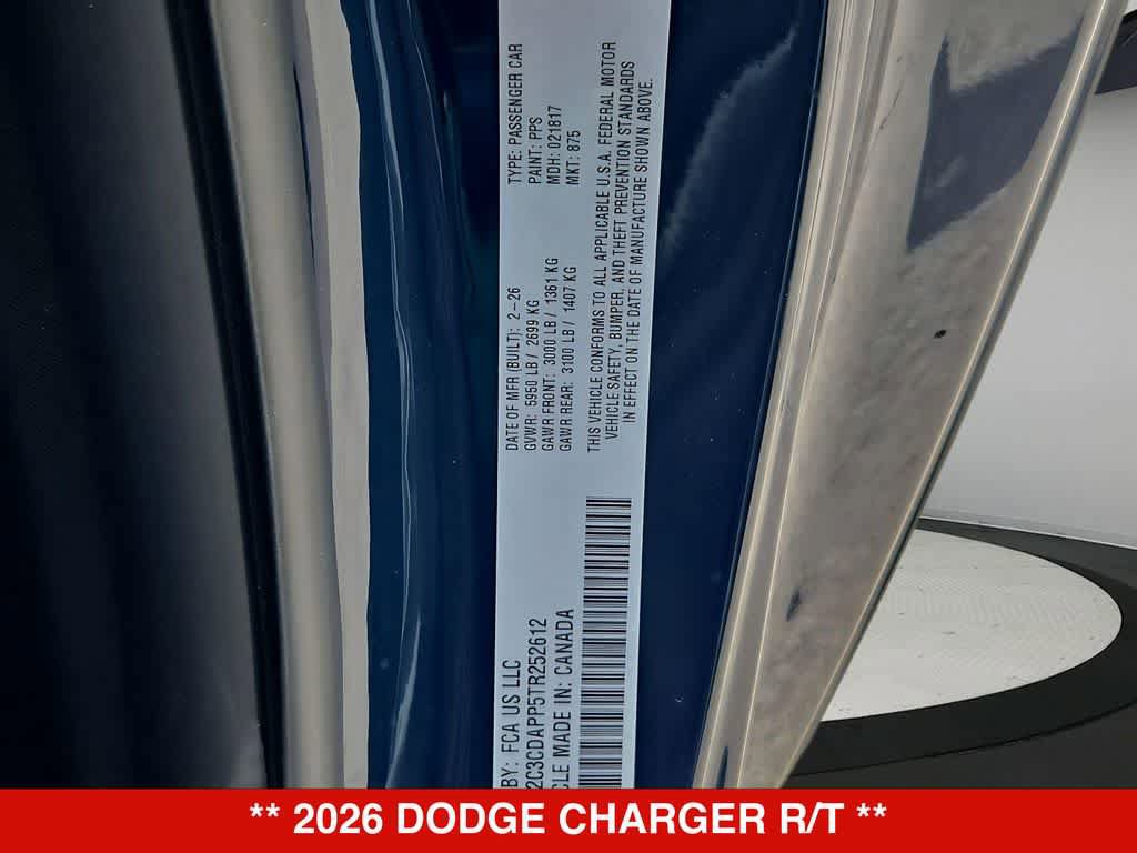 New 2026 Dodge Charger GT w/ Driver Convenience Group AWD/4WD image 35