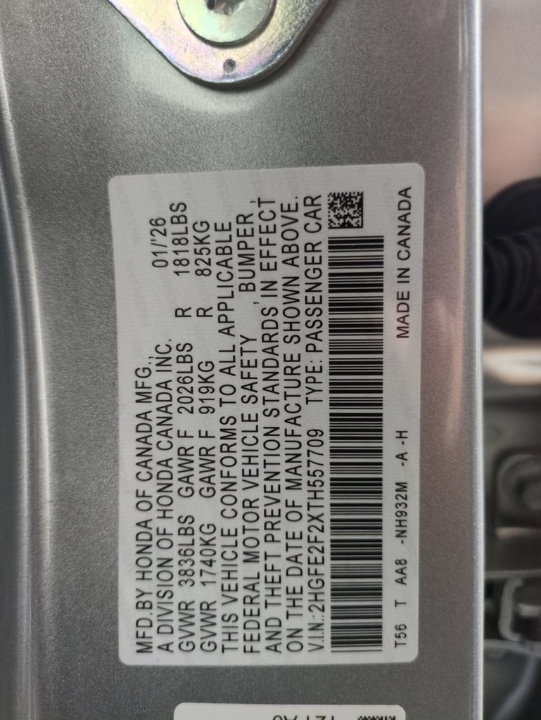 Certified 2026 Honda Civic LX image 32