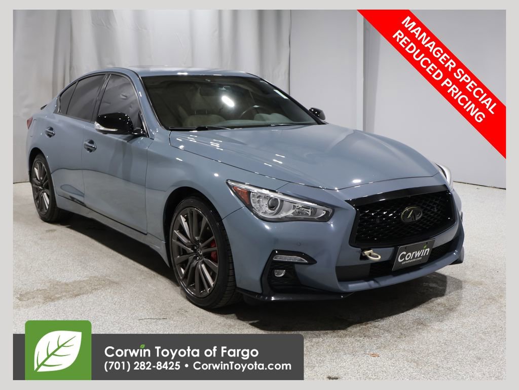 Used 2021 INFINITI Q50 Red Sport 400