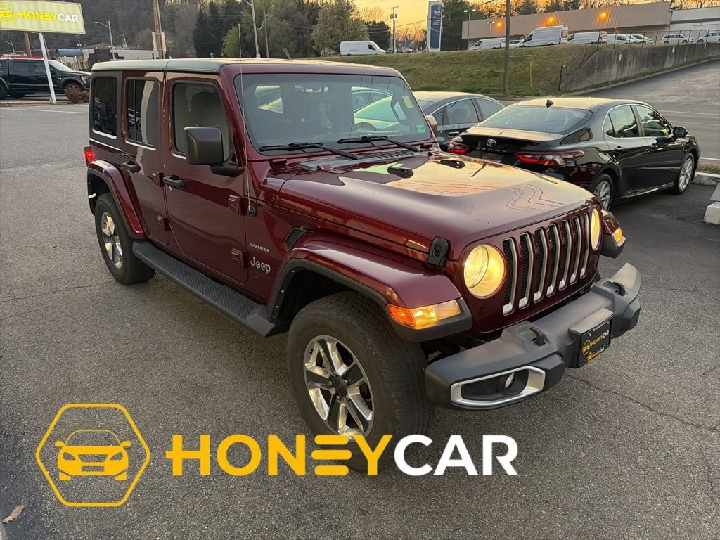 Used 2021 Jeep Wrangler Unlimited Sahara w/ Cold Weather Group image 1